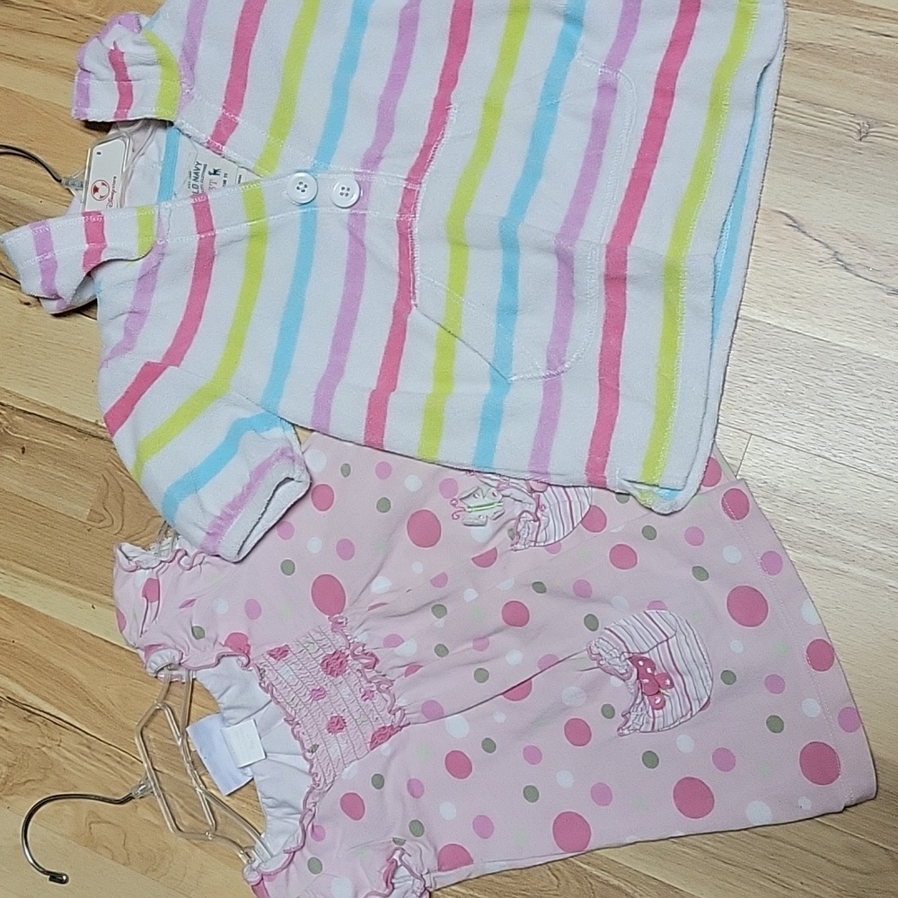 Big Fish by Sweet Potatoes top girls size 3t Old Navy short sleeve sweatshirt 3T